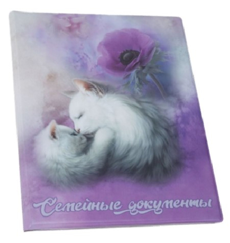 Папка для семейных документов, 22,5* 31 см, «Котенок» (9 листов) Папка для семейных документов, 22,5* 31 см, «Котенок» (9 листов)