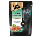 Корм влажный Sheba (для взрослых кошек), 75 г, «Ломтики в соусе. Кролик и индейка» Корм влажный Sheba (для взрослых кошек), 75 г, «Ломтики в соусе. Кролик и индейка»