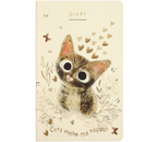 Ежедневник недатированный Bruno Visconti, 125×200 мм, 128 л., «Милый котик»