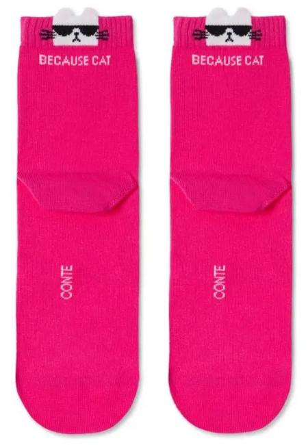 Носки женские Conte Elegant Classic, размер 25, фуксия Носки женские Conte Elegant Classic, размер 25, фуксия
