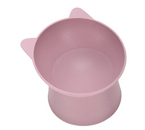Миска для животных «Киса», 200 мл, цвет лавандовый