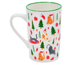 Кружка керамическая Sima-Land, 385 мл, «Новогодние коты»