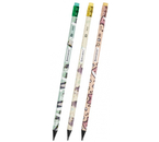 Карандаш чернографитный Brauberg Print, твердость грифеля ТМ, с ластиком, «Милые коты», ассорти Карандаш чернографитный Brauberg Print, твердость грифеля ТМ, с ластиком, «Милые коты», ассорти