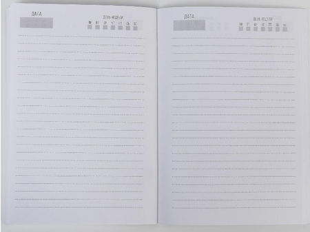 Ежедневник недатированный «Я как сладенькая мандаринка», 140*200 мм, 80 л., линия Ежедневник недатированный «Я как сладенькая мандаринка», 140*200 мм, 80 л., линия