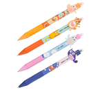 Ручка гелевая автоматическая Meshu «Пиши-Стирай» с топпером, Cool Cats, корпус ассорти, стержень синий Ручка гелевая автоматическая Meshu «Пиши-Стирай» с топпером, Cool Cats, корпус ассорти, стержень синий