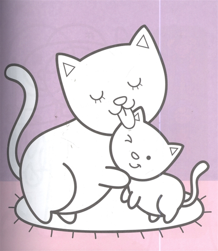 Раскраска «Раскраски и рисовалки для самых маленьких (котята)», 204*195 мм, 6 л.