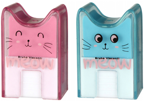 Ластик Bruno Visconti Meow, 30×47×21 мм, ассорти Ластик Bruno Visconti Meow, 30×47×21 мм, ассорти