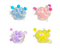 Игрушка-антистресс Jolly Jot, 7*6 см, «Кошачья лапка с помпонами», ассорти Игрушка-антистресс Jolly Jot, 7*6 см, «Кошачья лапка с помпонами», ассорти