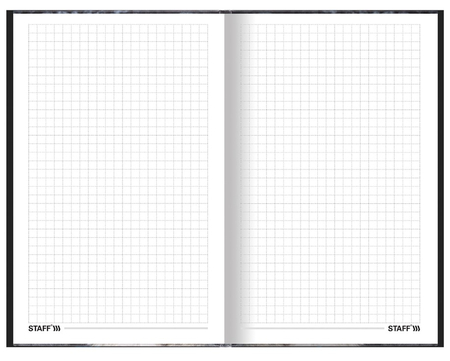 Книжка записная Staff А5 «Котики», 135*205 мм, 80 л., клетка