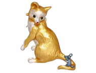 Брошь «Кот и мышь» Брошь «Кот и мышь»