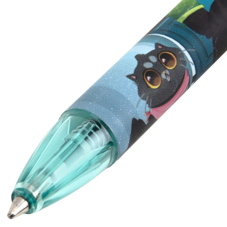 Ручка шариковая автоматическая Funster, Cute Animals, корпус ассорти, стержень синий Ручка шариковая автоматическая Funster, Cute Animals, корпус ассорти, стержень синий