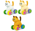 Игрушка-каталка Sima-Land, 14×9×16 см, «Веселый котик», ассорти