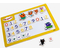 Игрушка деревянная «Три Кота» (доска магнитная с цифрами), 30*22,5 см, 3+