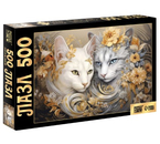 Пазлы детские Sima-Land, 33×48 см, 500 элементов, «Кошачий мир» Пазлы детские Sima-Land, 33×48 см, 500 элементов, «Кошачий мир»
