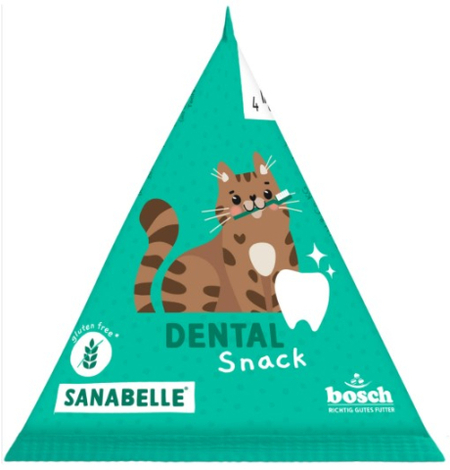 Лакомство Bosch Sanabelle Dental (для зубов и десен), 20 г Лакомство Bosch Sanabelle Dental (для зубов и десен), 20 г