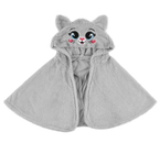 Накидка карнавальная «Кошка», серая