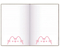 Книжка записная на склейке Pusheen, 145*210 мм, 80 л., линия (в плюшевой обложке с вышивкой)
