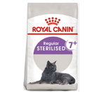 Корм сухой Royal Canin Sterilised 7+ (для пожилых кастрированных котов и стерилизованных кошек в возрасте от 7 лет), 400 г