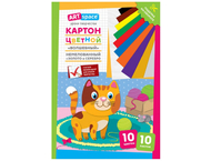 Картон цветной односторонний А4 «Волшебный» Картон цветной односторонний А4 «Волшебный»