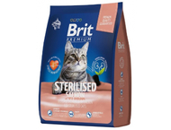Корм сухой Brit Premium Cat Sterilised (для стерилизованных кошек) Корм сухой Brit Premium Cat Sterilised (для стерилизованных кошек)