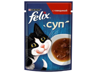 Корм влажный Purina Felix «Суп» (для взрослых кошек) Корм влажный Purina Felix «Суп» (для взрослых кошек)