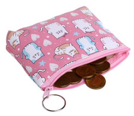 Кошелек детский Sima-Land 13-01-13 / 13-01-01, 12*2,5*8 см, ассорти Кошелек детский Sima-Land 13-01-13 / 13-01-01, 12*2,5*8 см, ассорти