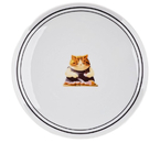 Тарелка керамическая «Котик», диаметр 20 см