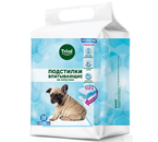 Подстилка впитывающая с угольным фильтром на липучках Triol, 60×90 см Подстилка впитывающая с угольным фильтром на липучках Triol, 60×90 см