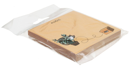 Блок бумаги для заметок Meshu, 85*85 мм, 1 блок*100 л., проклеенный, Cats Блок бумаги для заметок Meshu, 85*85 мм, 1 блок*100 л., проклеенный, Cats