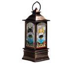 Фигура светодиодная пластиковая Sima-Land, 12,5×5×5 см, «Бронзовый фонарь с котиками»