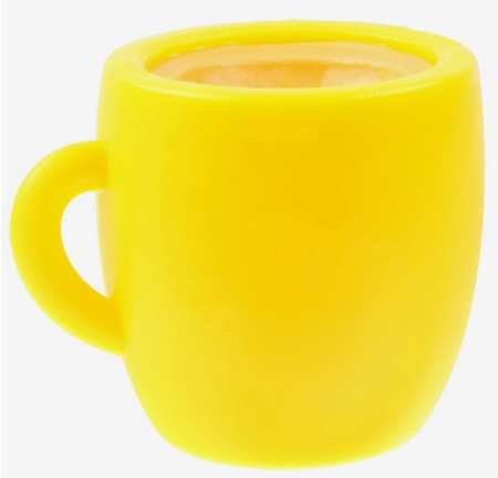 Игрушка-антистресс «Мялка», 6*7 см, «Котик в кружке», ассорти