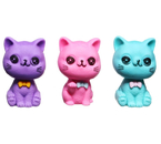 Ластик фигурный Sima-Land, 3,5×2,3×2 см, «Котенок», ассорти