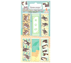 Набор закладок для книг магнитных Brauberg, 6 шт., 60×20 мм, «Милые коты», ассорти