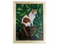 Картина Cat in Green (Джонс А.С.)