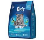Корм сухой Brit Premium Kitten (для котят), 400 г, с курицей