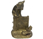Фигурка «Кот с сапогом» (металл), 15×10 см
