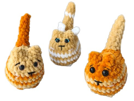Игрушка «Котик» (Аксютина Л.А.), 10*8*13 см, ассорти