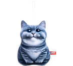 Игрушка-антистресс мягкая Sima-Land, 21 см, «Кот», серый