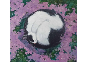Картина «Сон среди цветов» (Покотило А.А.), 60×65 см, холст, масло