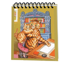 Скетчбук на гребне «Попурри» (А6), 100 л., «Уэйн. Долгожданное отвлечение» Скетчбук на гребне «Попурри» (А6), 100 л., «Уэйн. Долгожданное отвлечение»