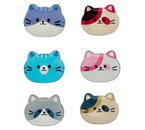 Брошь «Мордочка котёнка», 2,7 см, ассорти
