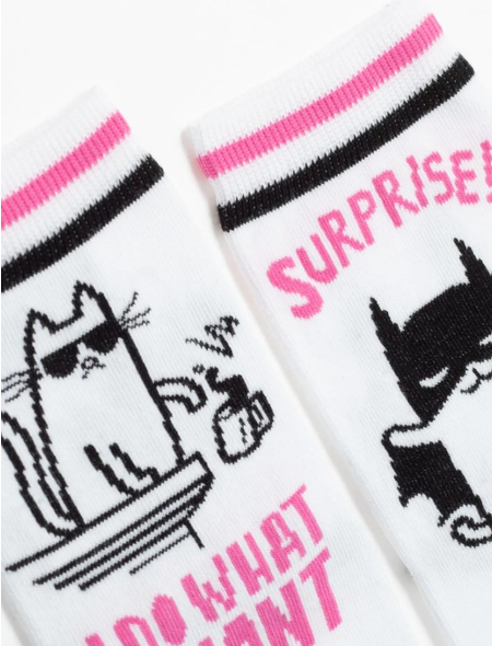 Носки женские Conte Elegant Happy, размер 23-25, белые Носки женские Conte Elegant Happy, размер 23-25, белые