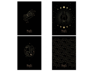 Тетрадь школьная А5, 40 л. на скобе Black Cat Тетрадь школьная А5, 40 л. на скобе Black Cat