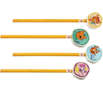 Карандаш чернографитный «Три кота», твердость грифеля ТМ, с ластиком, корпус ассорти Карандаш чернографитный «Три кота», твердость грифеля ТМ, с ластиком, корпус ассорти