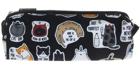 Пенал квадро ErichKrause, 210*70*70 мм, Funny Kittens Пенал квадро ErichKrause, 210*70*70 мм, Funny Kittens