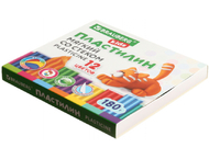 Пластилин восковой мягкий Brauberg Kids