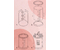 Стакан-подставка для канцелярских принадлежностей Meshu, 85*120 мм, Avocat, розовый