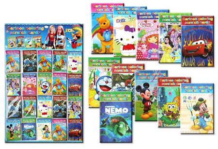 Набор для творчества «Гравюра. Царапка», 5*8 см, «Мультфильмы 15-2», ассорти