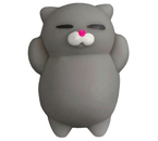 Игрушка-антистресс «Мялка», 5×4×2 см, «Кошечка», цвет серый