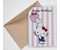 Открытка поздравительная ручной работы и конверт, 105*147 мм, «Happy Birthday. Kitty с шариками»